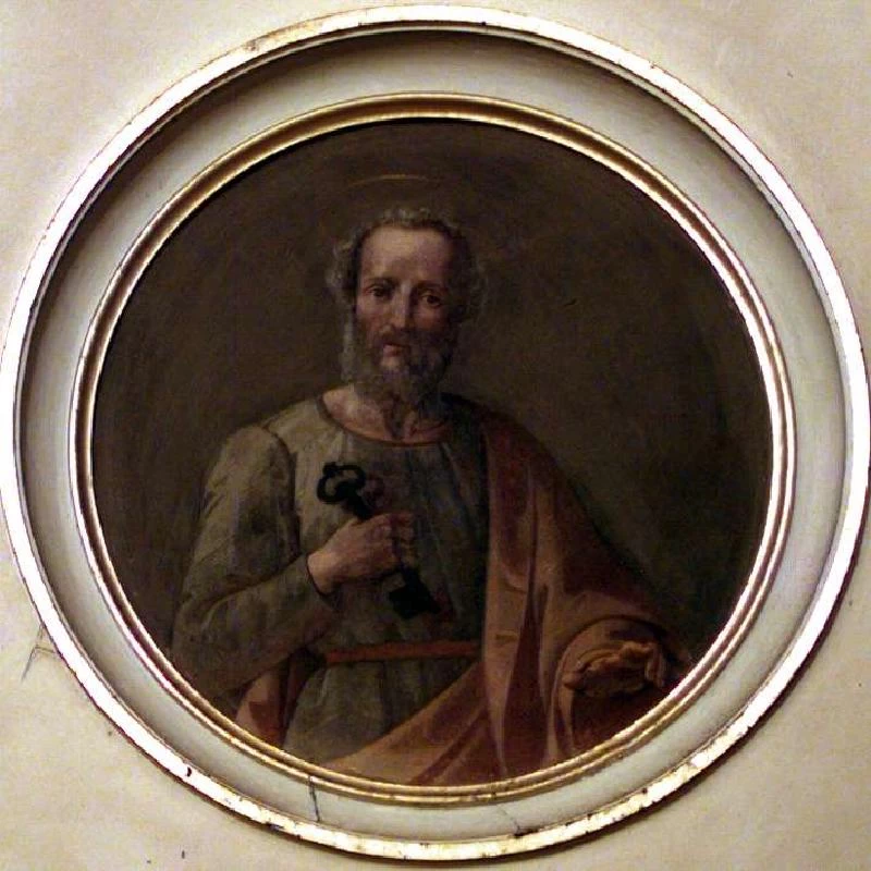 Tondo con S.Pietro